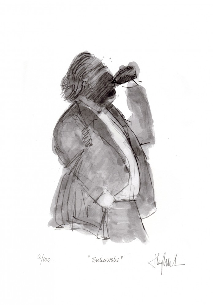 Charles Bukowski - Black